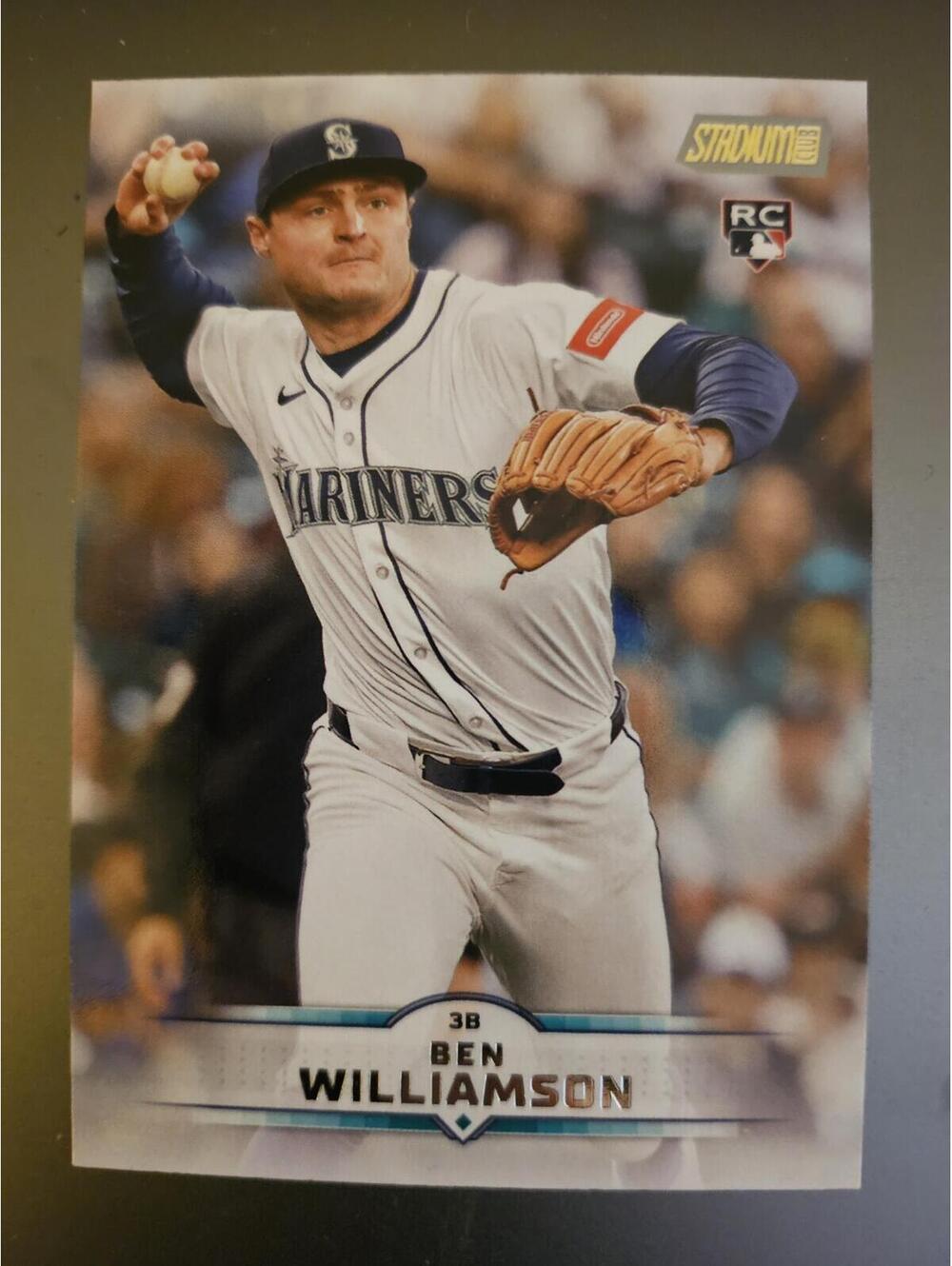 Ben Williamson (RC) 2025 Stadium Club  #163 - Mariners - RAW Mint